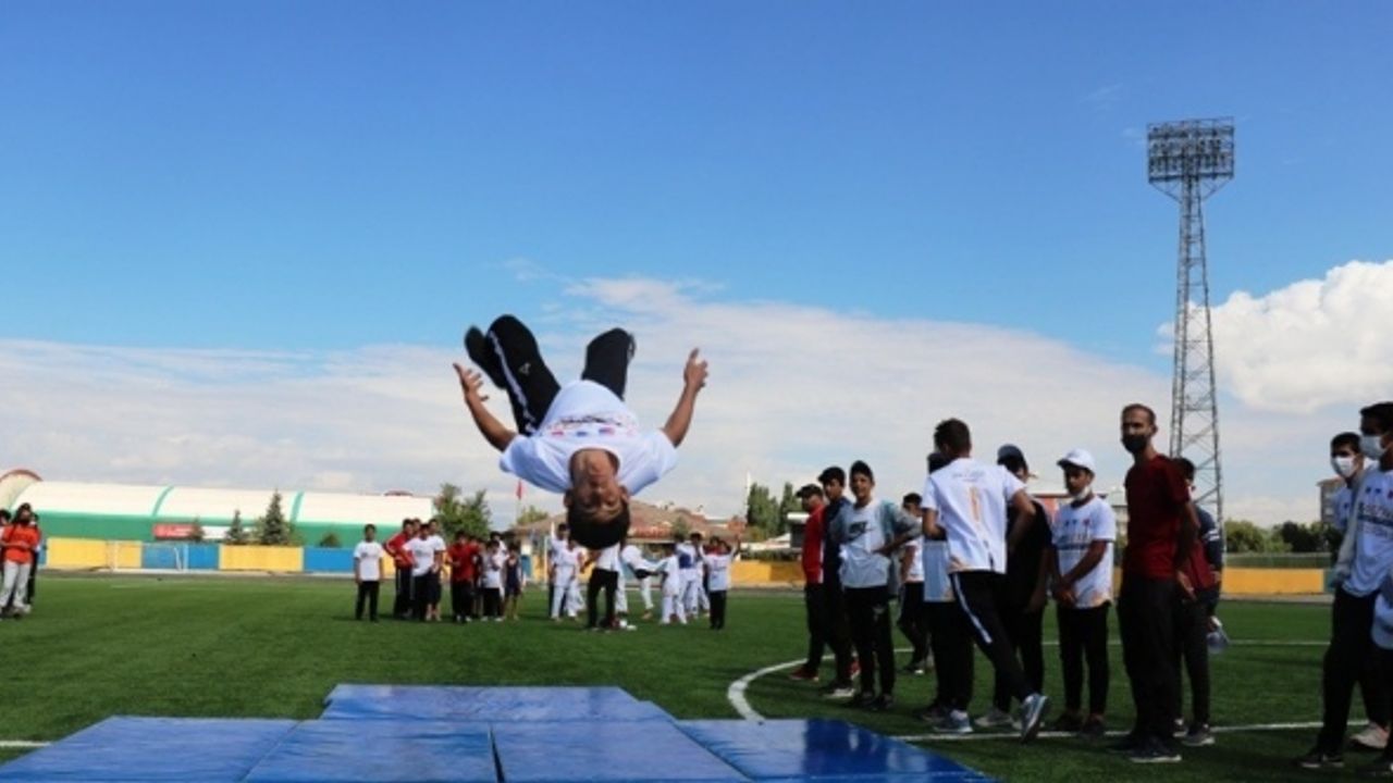 Ağrı’da “Avrupa Spor Haftası” çeşitli etkinliklerle kutlandı