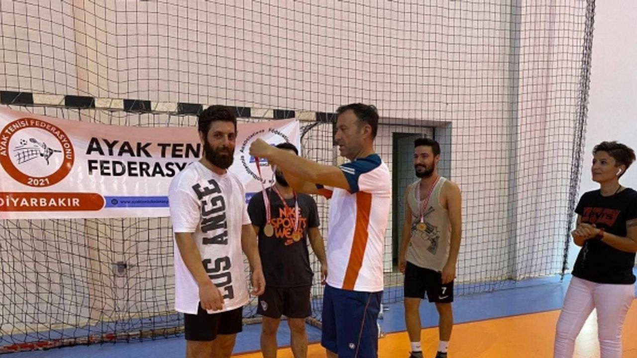 Ayak tenisi bölge yarışmaları Diyarbakır’da yapıldı