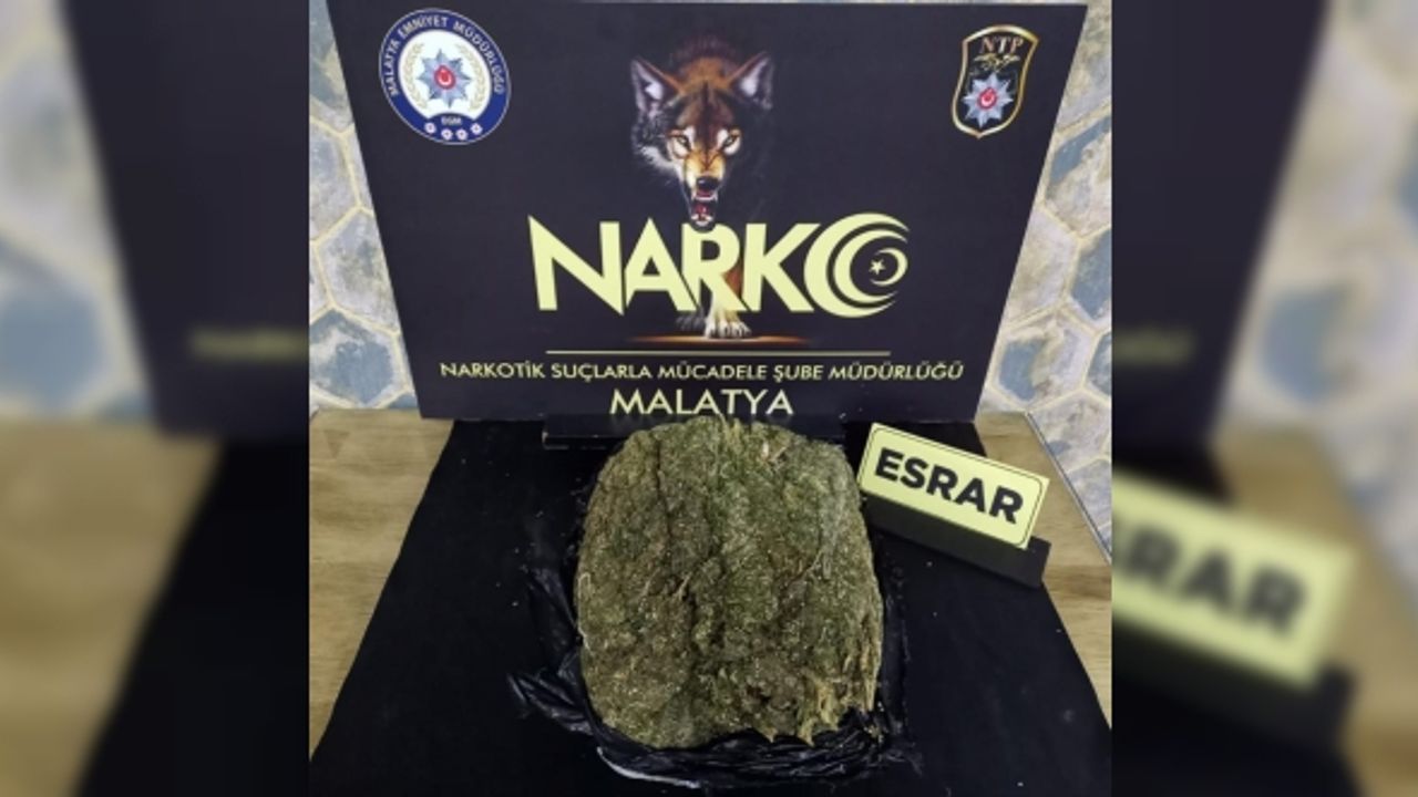 Malatya'da uyuşturucu operasyonlarında 4 zanlı tutuklandı