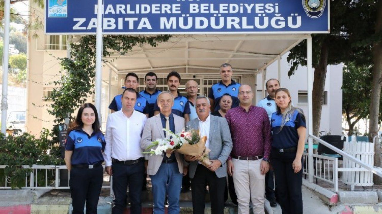 İzmir Narlıdere'de Zabıta Haftası ziyareti