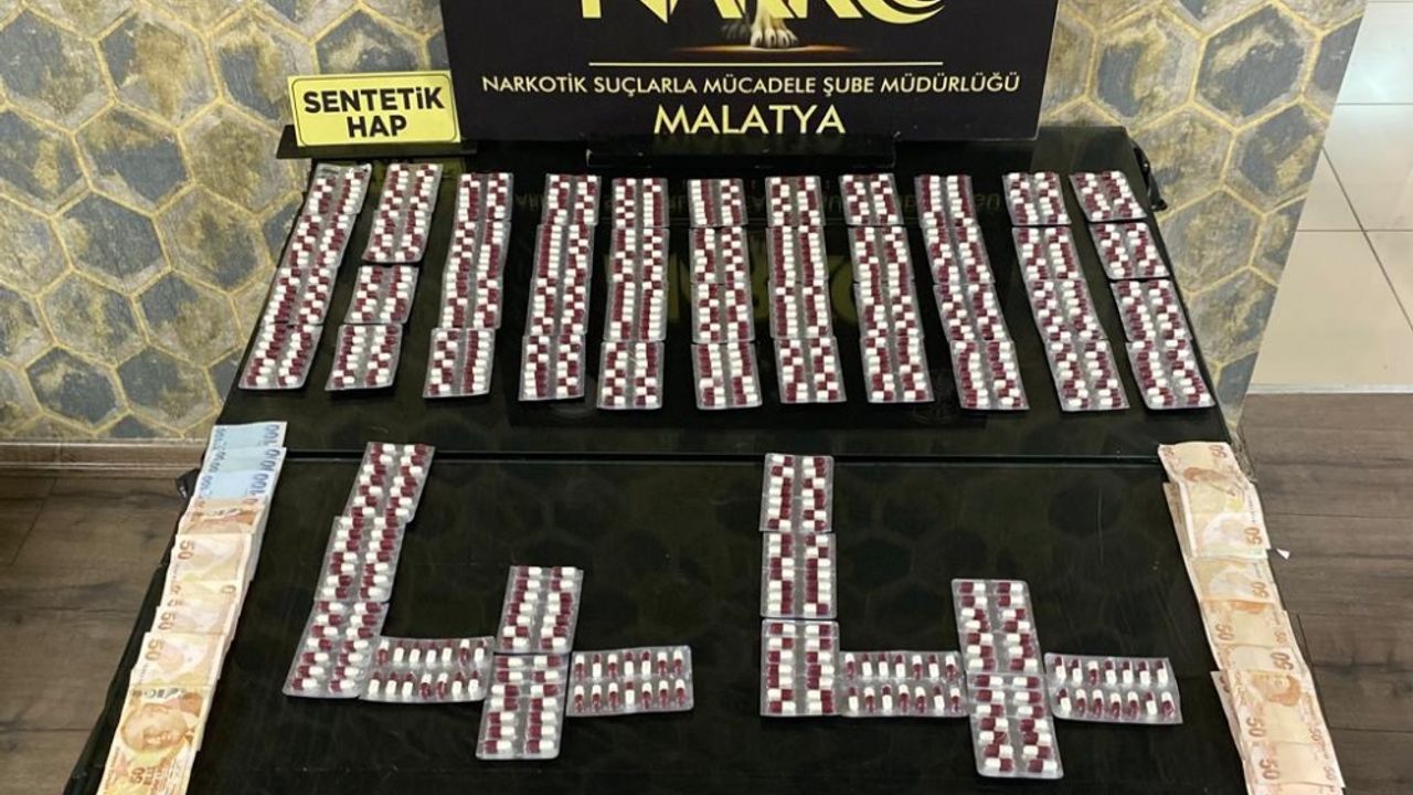 Malatya'da uyuşturucu operasyonlarında 5 şüpheli tutuklandı