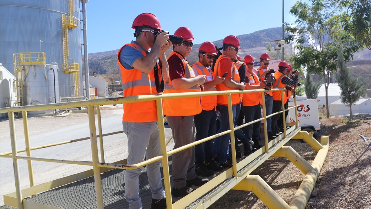 Erzincan'daki altın madeni yeniden faaliyetlerine başladı