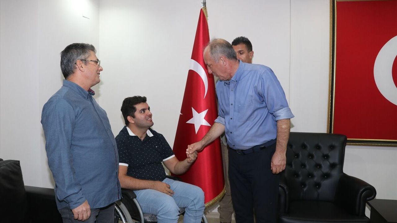 ADANA - Memleket Partisi Genel Başkanı İnce, Adana'da konuştu - Özgür  Dersim Gazetesi