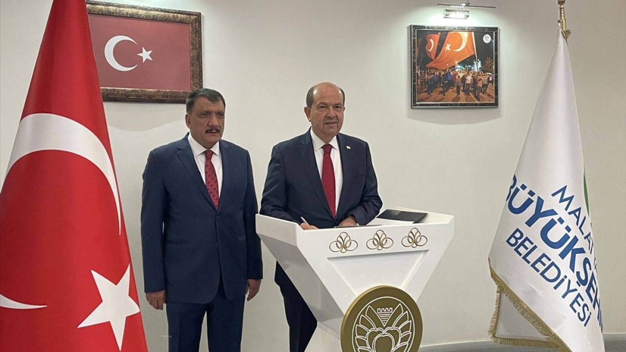 KKTC Cumhurbaşkanı Tatar, Malatya Valiliği ziyaretinde konuştu:
