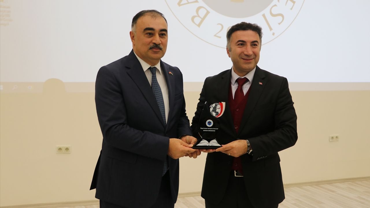 BATMAN - Azerbaycan'ın Ankara Büyükelçisi Mammadov, Batman Üniversitesinde konuştu