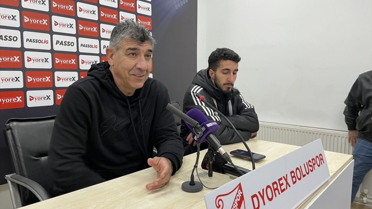Dyorex Boluspor-Erzurumspor FK maçının ardından