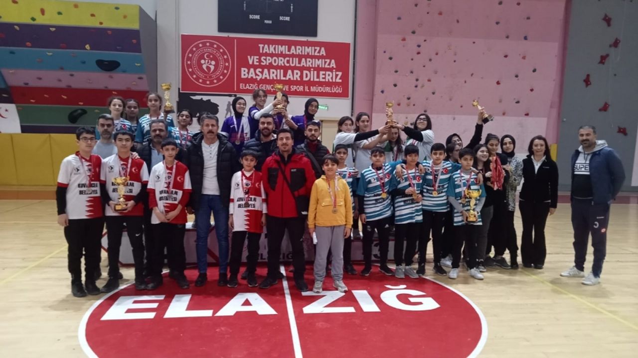 Elazığ'da Badminton Yıldız Kız-Erkek İl Şampiyonası sona erdi