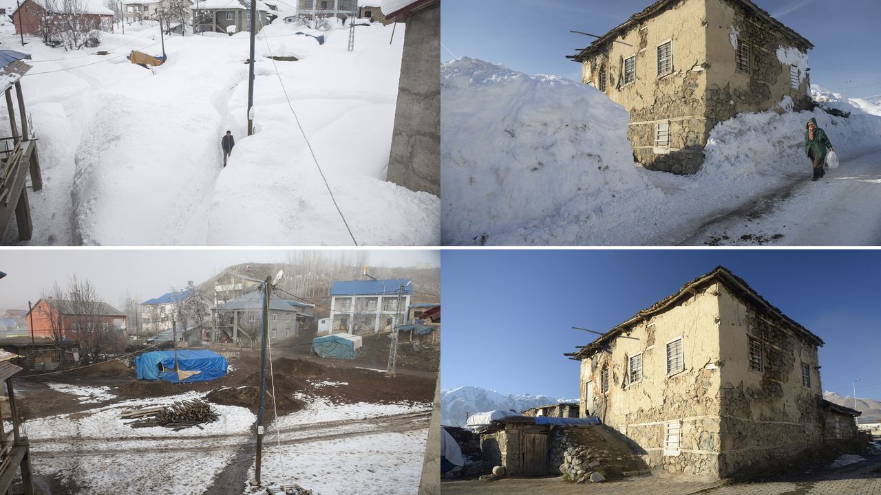 Geçen yıl karla kaplı Ovacık'ta en kurak kış yaşanıyor