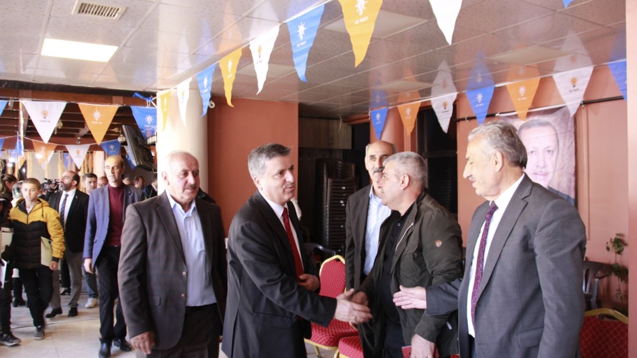 Hakkari’de AK Parti Seçim Bürosu açılışı yapıldı