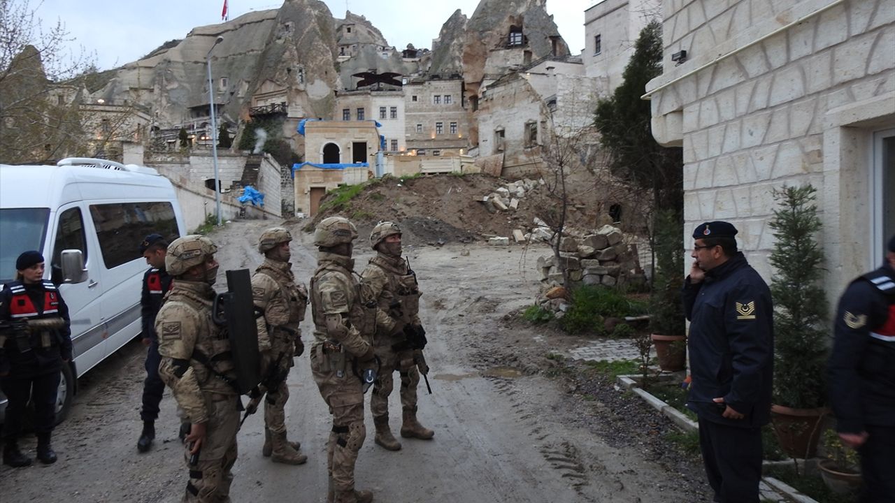 NEVŞEHİR - "Kökünü Kurutma Operasyonu"nda 70 şüpheli yakalandı