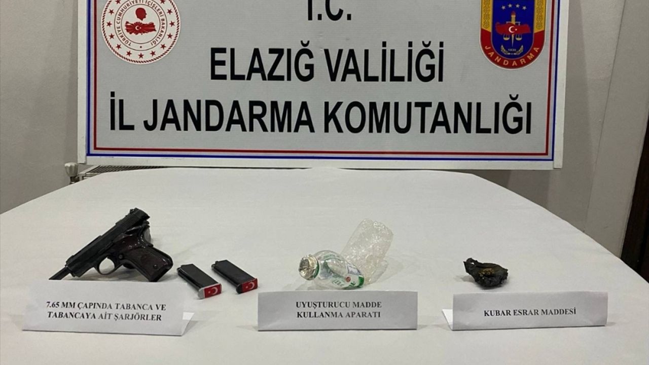 Elazığ'da uyuşturucu operasyonunda 2 şüpheli yakalandı