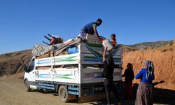 Muş'ta göçerlerin eve dönüş yolculuğu devam ediyor