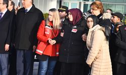 KONYA - Şehit Piyade Uzman Çavuş Mustafa Işık'ın cenazesi Konya Havalimanı'na getirildi