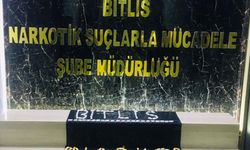 Bitlis'te bir kilo 194 gram sentetik uyuşturucu bulundu
