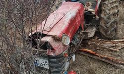 Malatya'da traktörün devrilmesi sonucu 1 kişi yaralandı