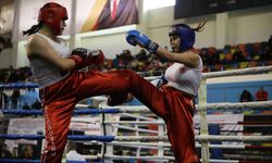 ŞANLIURFA - Türkiye Kick Boks Turnuvası'nda final maçları başladı