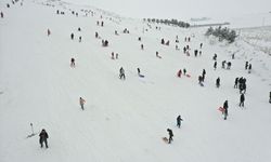 AĞRI - Küpkıran Kayak Merkezi'nde sezon açıldı