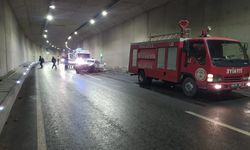 Malatya'da iki otomobilin çarpışması sonucu 1 kişi yaralandı
