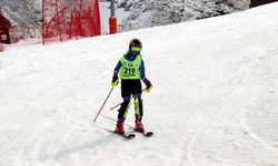 ERZURUM - "Kayak Türkiye Birinciliği Alp Disiplini Yarışları" başladı