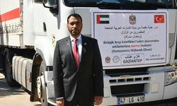 GAZİANTEP - Birleşik Arap Emirlikleri'nden gelen 200 ton hurma depremzedelere gönderildi