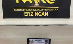 Erzincan'da uyuşturucu madde operasyonunda 2 kişi hakkında işlem yapıldı