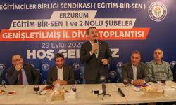Memur-Sen ve Eğitim-Bir-Sen Genel Başkanı Yalçın, Erzurum'da konuştu:
