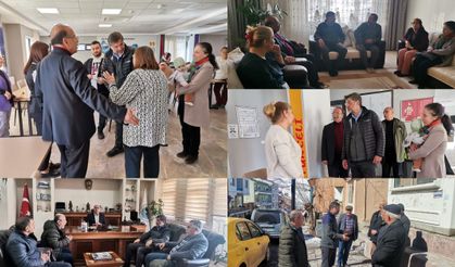 Milletvekili Şaroğlu, depremzede vatandaşları ziyaret etti