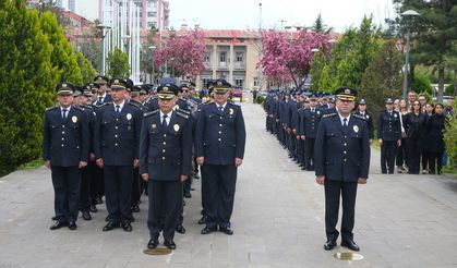 DİYARBAKIR - Türk Polis Teşkilatının 178. kuruluş yıl dönümü kutlandı