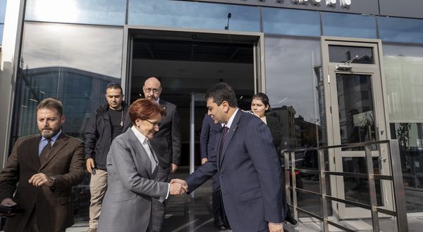 ANKARA - DP Genel Başkanı Uysal, İYİ Parti Genel Başkanı Akşener ile görüştü