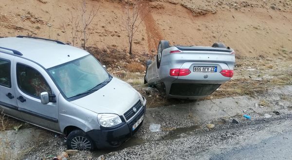 Malatya'daki trafik kazasında 1 kişi yaralandı