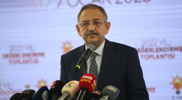 KAYSERİ - AK Parti'li Özhaseki, 2022 Yılı Kayseri Değerlendirme Toplantısı'nda konuştu