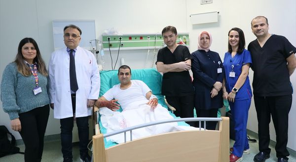 SAMSUN - Sinop'taki gemi yangınında yaralanan Mısırlı denizcinin hastanedeki tedavisi tamamlandı