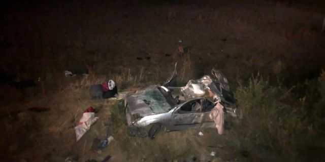 Bingöl'de otomobilin şarampole devrilmesi sonucu 4 kişi yaralandı