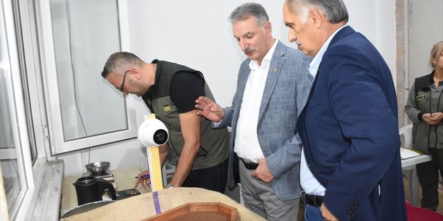 GİRESUN - TMO Genel Müdürü Güldal, Giresun'da fındık alım merkezlerini ziyaret etti