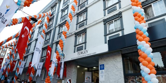 İSTANBUL - TÜRGEV Esenler Safiye Ali Yükseköğrenim Kız Öğrenci Yurdu törenle hizmete açıldı (1)