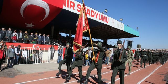 Bingöl, Siirt ve Mardin'de 29 Ekim Cumhuriyet Bayramı kutlanıyor