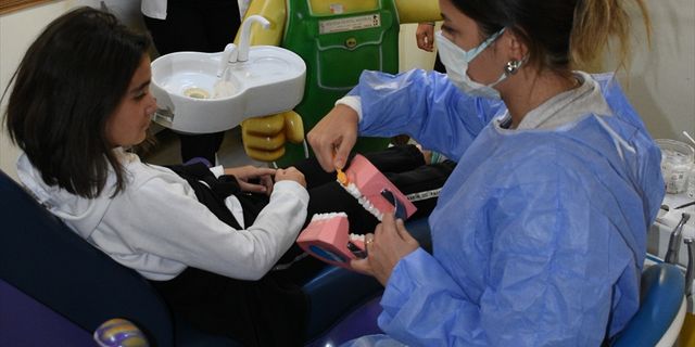 KIRŞEHİR - "Aile Diş Hekimliği" uygulaması pilot illerden Kırşehir'de yaygınlaşıyor