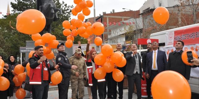 Kağızman'da "Kadına Yönelik Şiddete Karşı Uluslararası Mücadele Günü" etkinliği