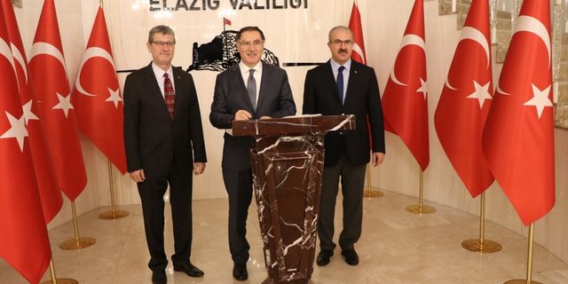 Kamu Başdenetçisi Şeref Malkoç, Elazığ'da ziyaretlerde bulundu