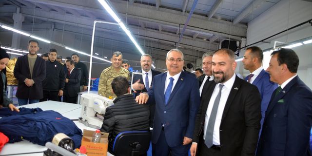 MUŞ - 450 kişinin istihdam edildiği fabrikanın açılışı yapıldı
