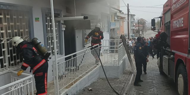 Malatya'da evde çakmakla oynayan çocuk yangına neden oldu