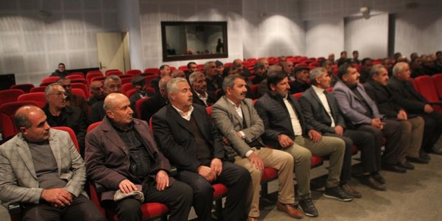 Malazgirt'te "Köylere Hizmet Götürme Birliği" toplantısı yapıldı