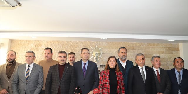 AYDIN - AK Parti Aydın İl Başkanlığına atanan Gökhan Ökten göreve başladı