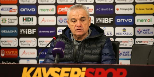 KAYSERİ - Kayserispor-Sivasspor maçının ardından - Rıza Çalımbay