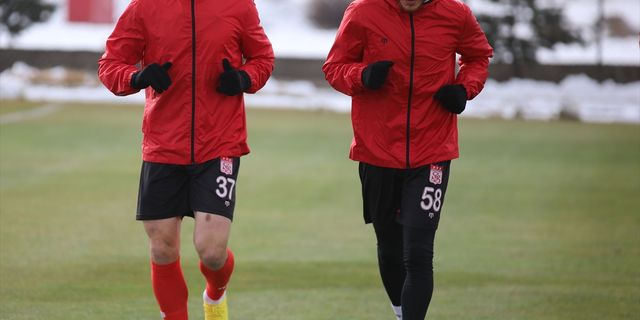 SİVAS - Sivasspor, Alanyaspor maçı hazırlıklarına başladı