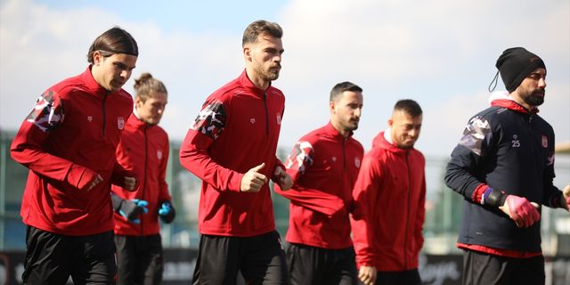 SİVAS - Sivasspor, Gaziantep FK maçının hazırlıklarını tamamladı