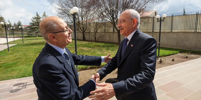 ANKARA - CHP Genel Başkanı Kılıçdaroğlu, 10. Cumhurbaşkanı Sezer ile görüştü