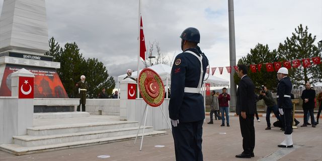 KIRŞEHİR - 18 Mart Şehitleri Anma Günü ve Çanakkale Deniz Zaferi'nin 108. yıl dönümü