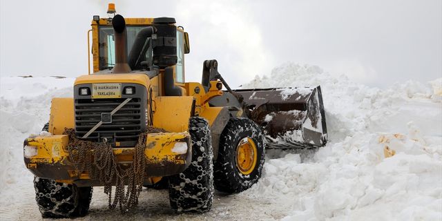 VAN - Ekipler sınır hattındaki karla mücadele çalışmalarını sürdürüyor (2)