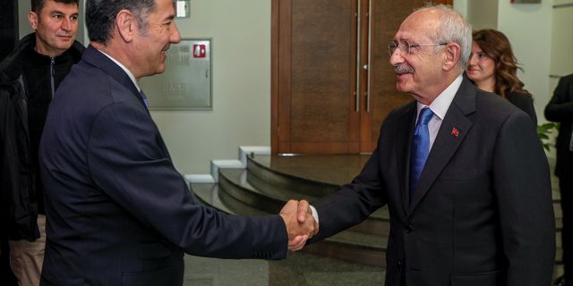 ANKARA - ATA İttifakı Cumhurbaşkanı Adayı Oğan, Kılıçdaroğlu'nu ziyaret etti (2)